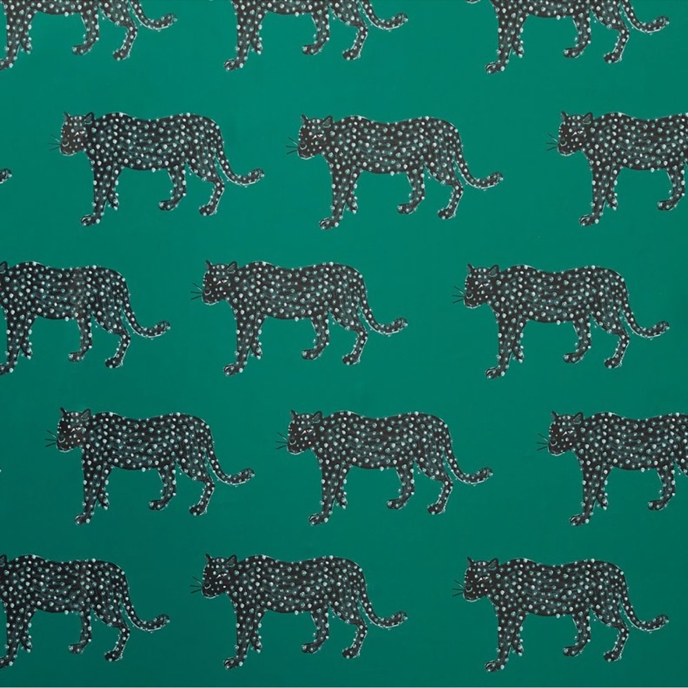Opalhouse Peel & Stick Removable Wallpaper Emerald Jaguar